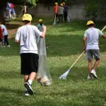 Pesaro, studenti ripuliscono il Campus dopo i bivacchi dei cento giorni