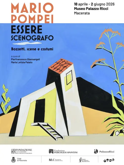 Mario Pompei in mostra a Macerata: scenografia, immaginazione e teatro del Novecento